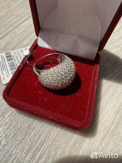 Серебряное кольцо sunlight