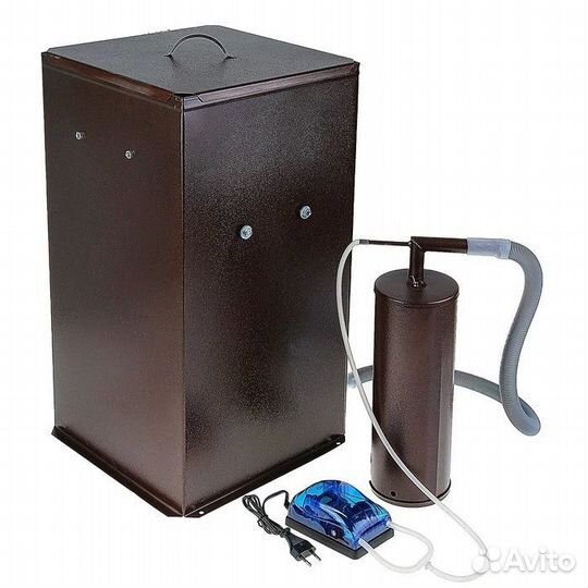 Коптильня домашняя с дымогенератором 50л