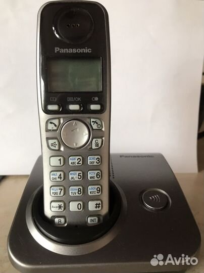Радиотелефон panasonic KX-TG7205RU 1 трубка