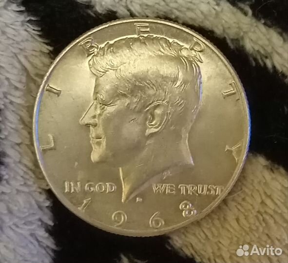 50 центов серебро