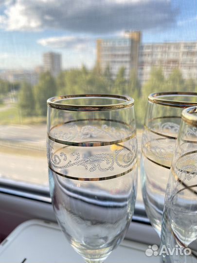 Бокалы 2 набора