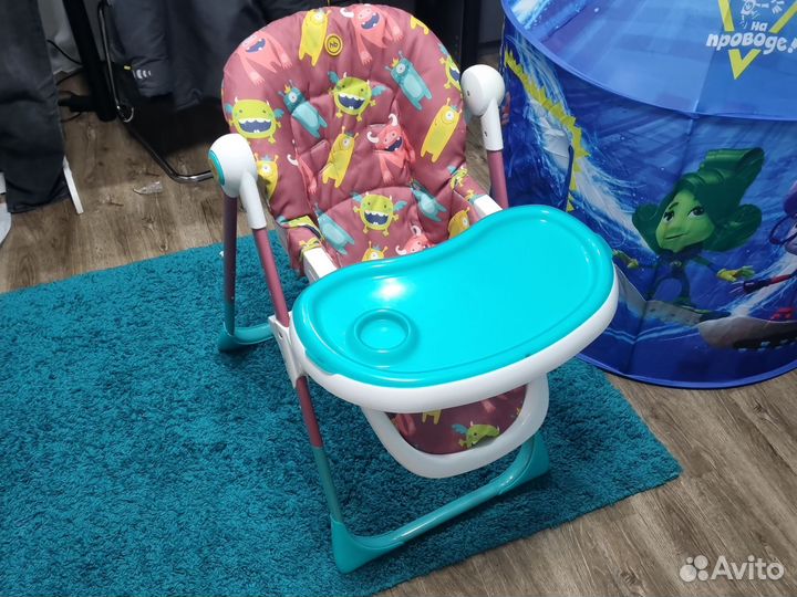 Стульчик для кормления happy baby