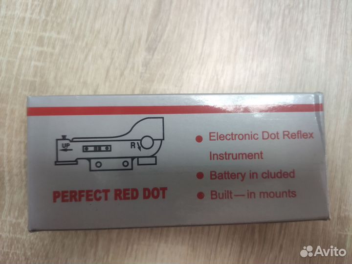 Прицел коллиматорный veber 1x20x30 rd