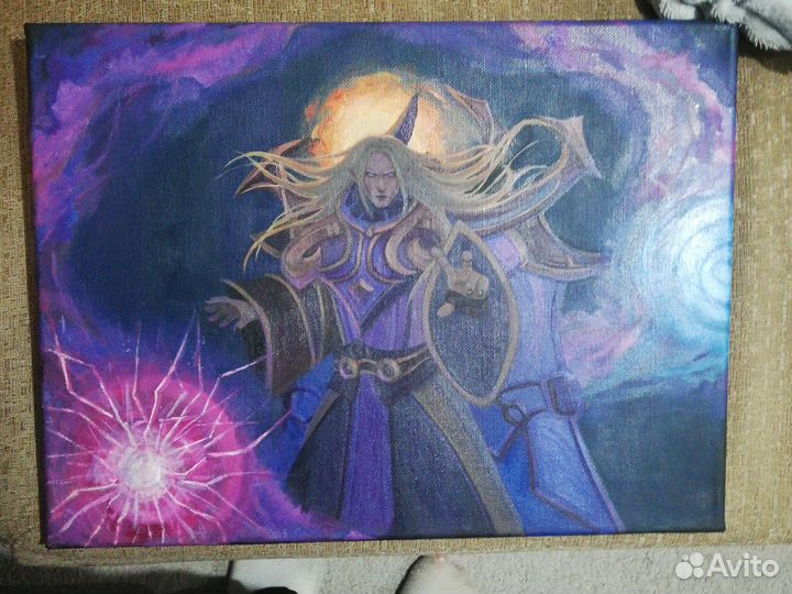 Картина на холсте invoker dota 2