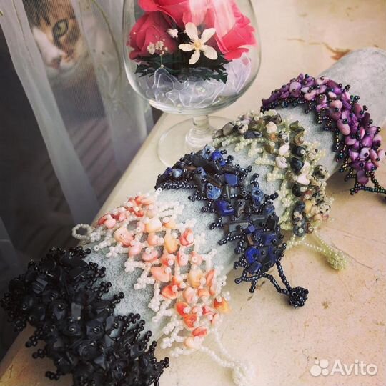 Браслеты из натурального камня