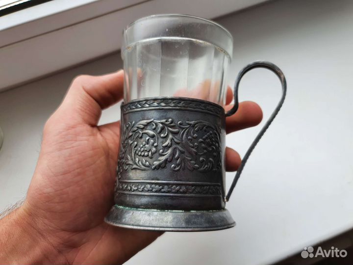 Подстаканник Минин и Пожарский