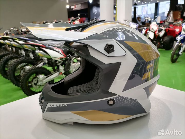 Шлем кроссовый детский Acerbis steel