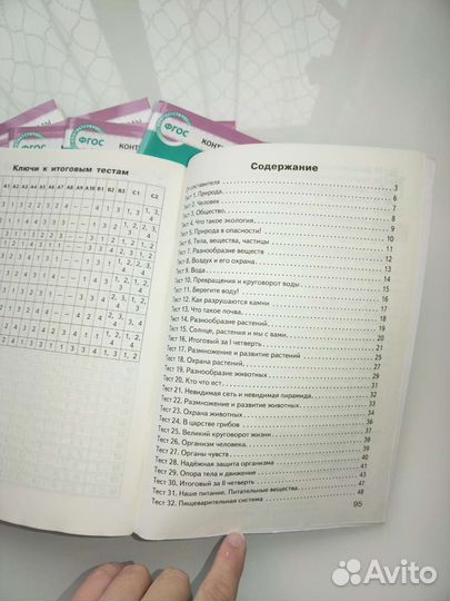 Тесты по окружающему миру 3 класс