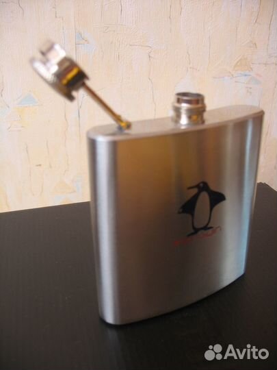 Фляжка маленькая нержавейка