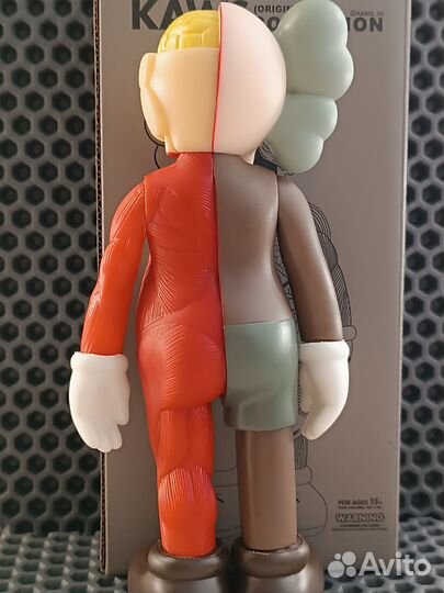 Фигурка Кавс белая анатомия (Kaws anatomy white)