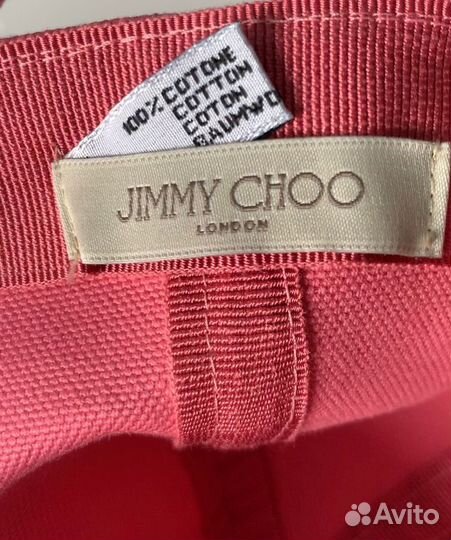Бейзболка женская розовая Jimmy choo оригинал