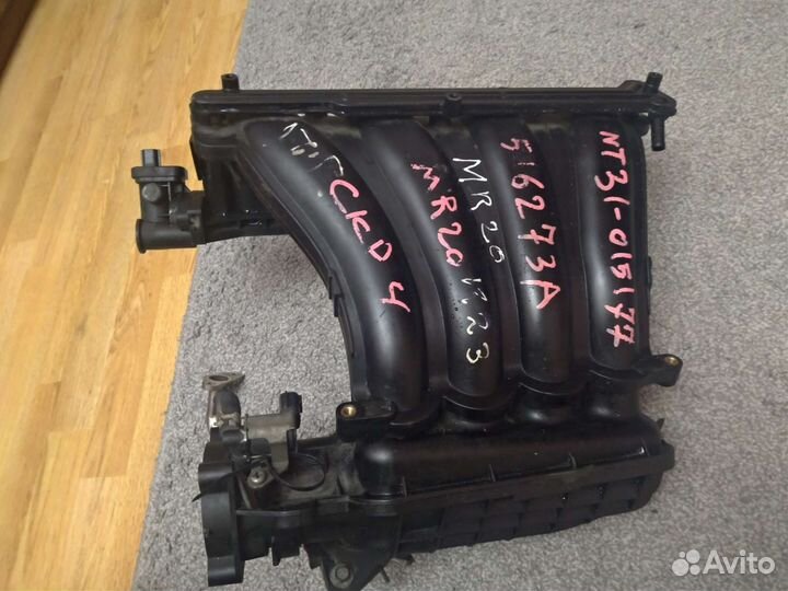 Коллектор впускной Nissan MR20 с датчиками Denso