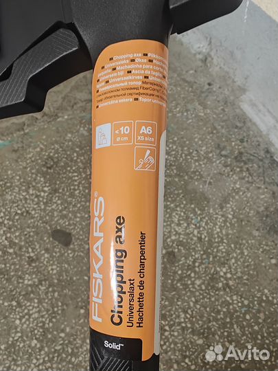 Топор Fiskars A6 Оригинал (Новый)