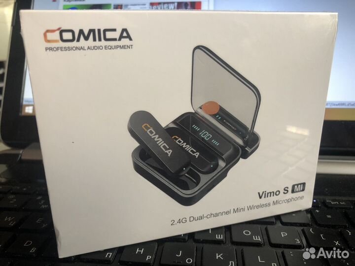 Радиосистема (микрофон) Comica Vimo S MI белая