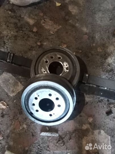 Тормозные барабаны иж ода и рессоры иж ода новые