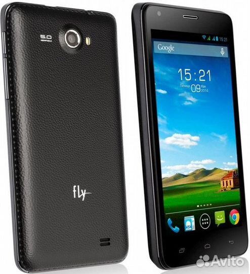 Чехол-Флип для Fly ERA Life 2 (Чёрный) IQ456