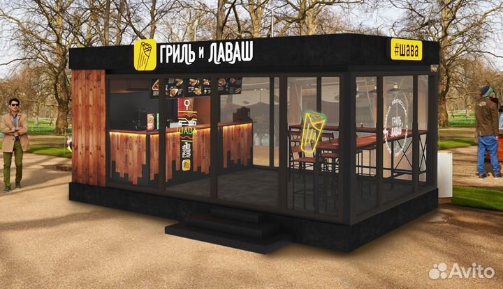 Кафе-шаурма по франшизе Гриль-лаваш