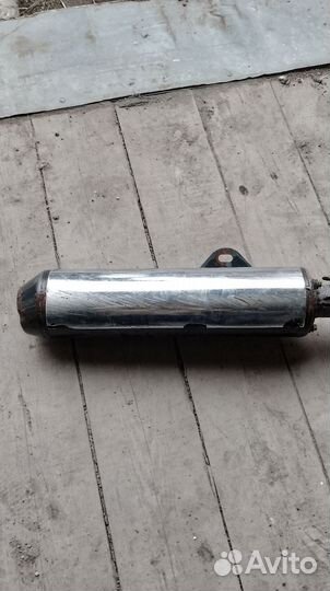 Глушитель на мопед