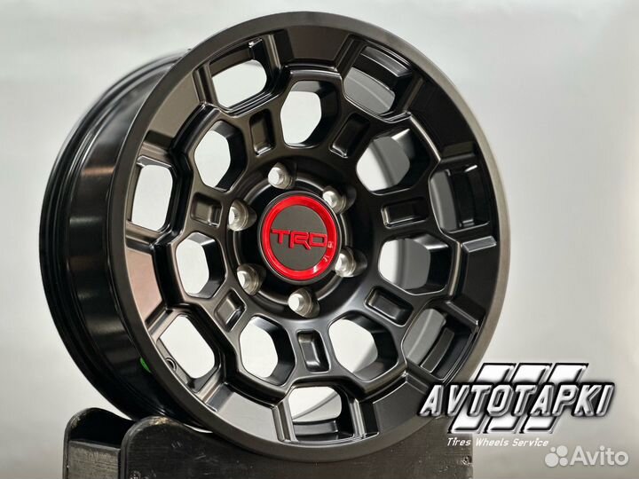 Диски TRD r17 6x139,7 матовые черные