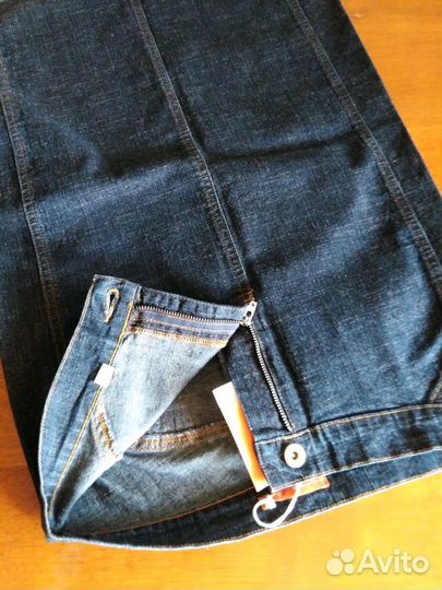 Юбка джинсовая, новая, из Италии, для девушки, сти