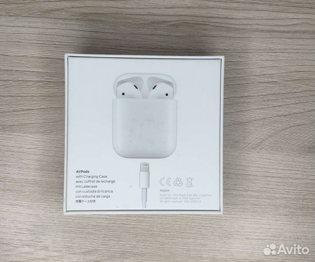 Коробка от apple airpods оригинал