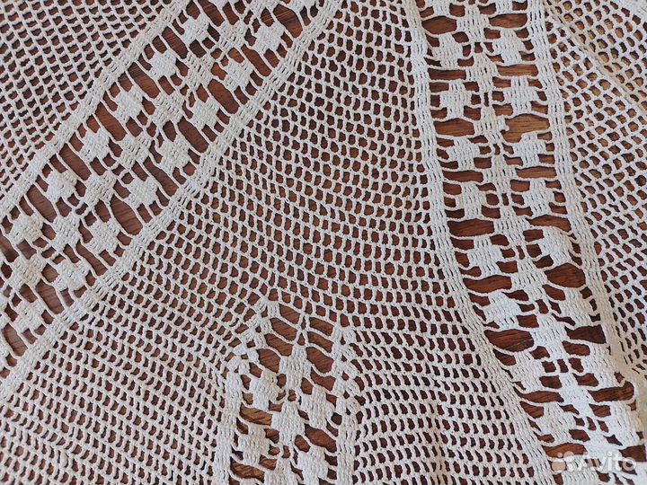 Скатерть круглая. Винтаж