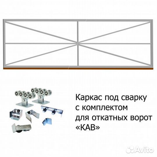 Откатные ворота 
