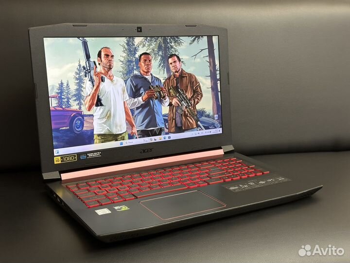 Игровой Acer Nitro 5 GTX1050Ti/ i5-7300HQ/ 256SSD