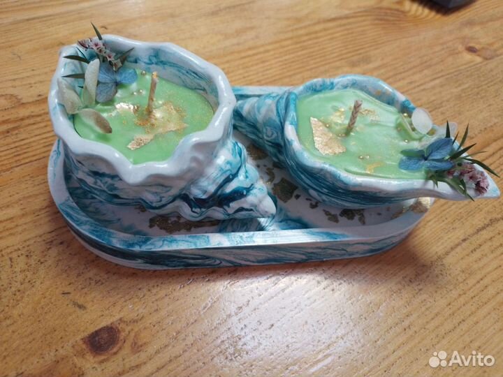 Свечи восковые ручной работы