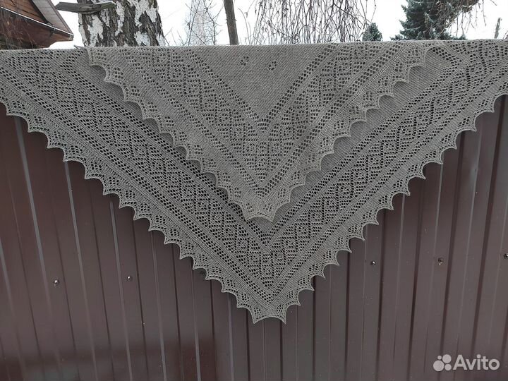 Продам вязаные платки и шали