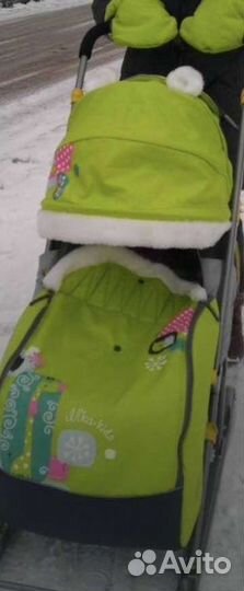 Детские санки коляска ника
