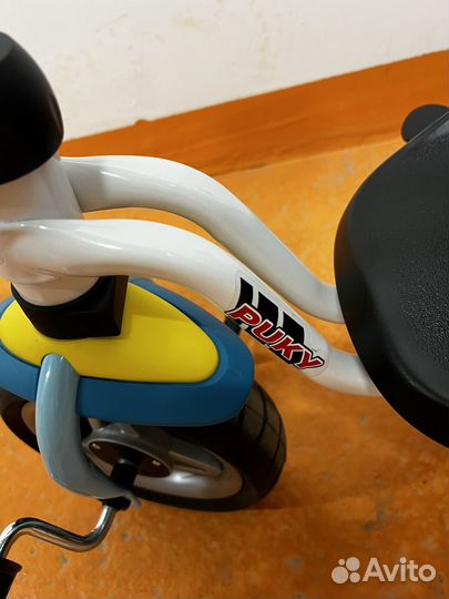 Трехколесный велосипед Puky с ручкой