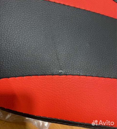 64344, Defender Игровое кресло Cruiser Черный/Крас