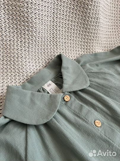 Комплект на девочку блуза с лосинами hm 92