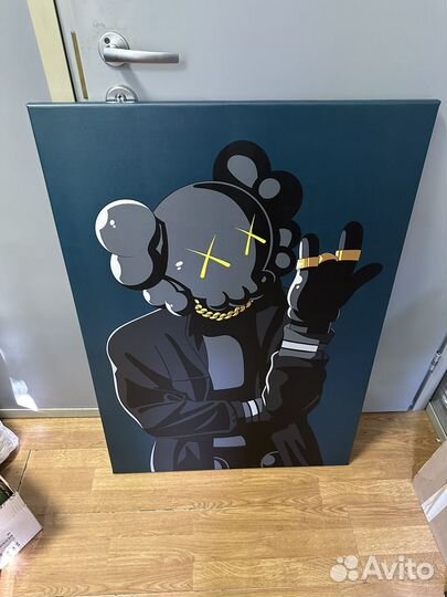 Картина на подрамнике 70х100 kaws