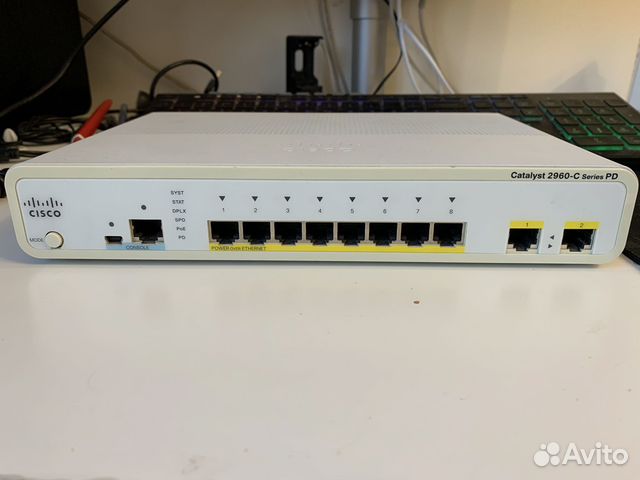 Cisco ws-c2960cpd-8pt-l