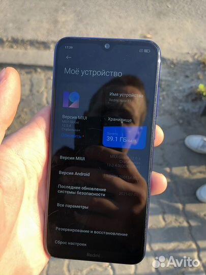 Телефон xiaomi redmi note 8t 64