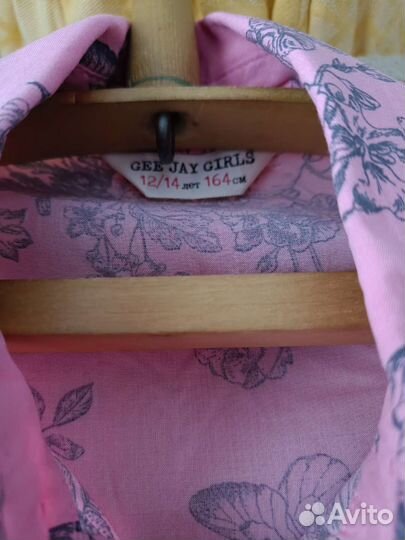 Розовая рубашка