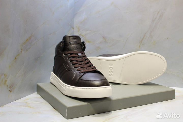 Кеды мужские высокие Hugo boss