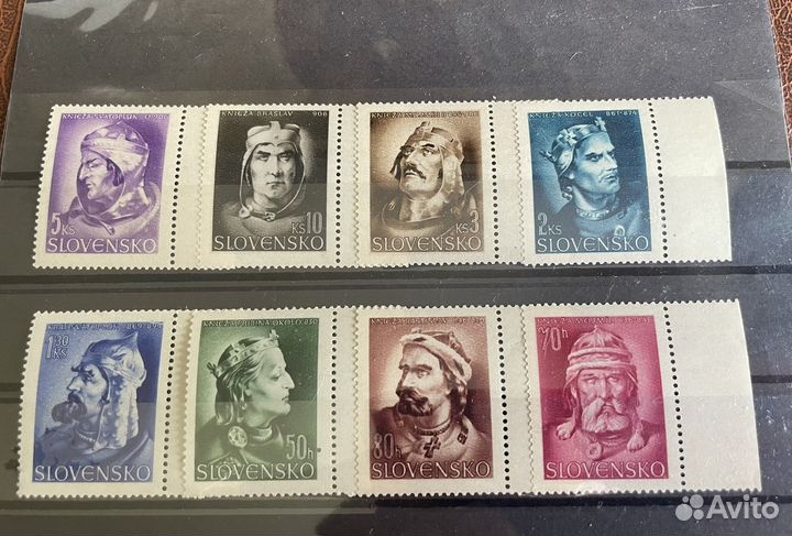 Почтовые марки Словакия