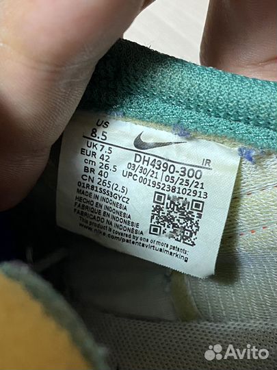 Nike Waffle Trainer 2 Green Noise оригинал