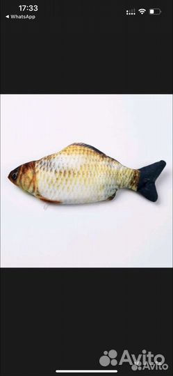 Интерактивная игрушка - рыба для кошек