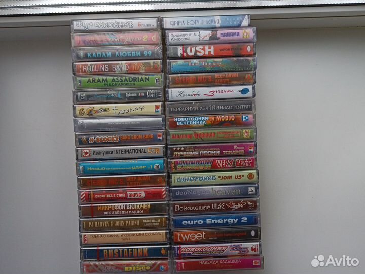 Аудиокассеты с записью. Демонстрационные кассеты