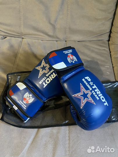 Боксерские перчатки 12 oz patriot