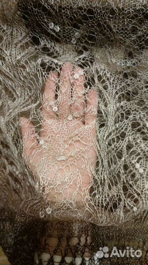 Оренбургский платок и палантин шерсть