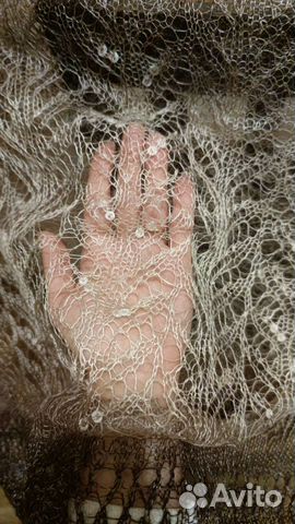 Оренбургский платок и палантин шерсть