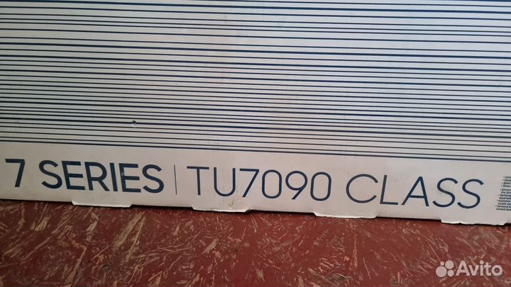 Самсунг Телевизор разбит бу TU7090 на запчасти