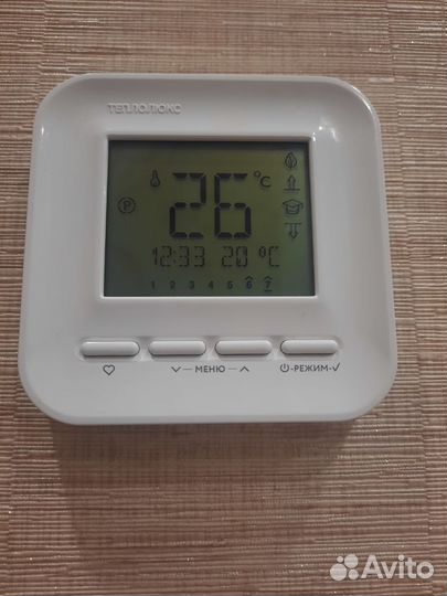 Терморегулятор (термостат) для теплого пола