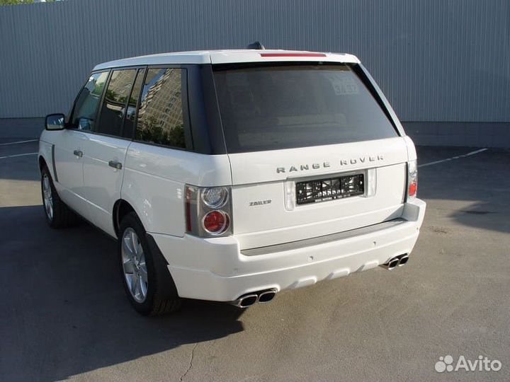 Накладка на задний бампер Range Rover Vogue