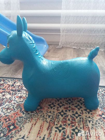 Игрушка прыгун ослик 2 шт